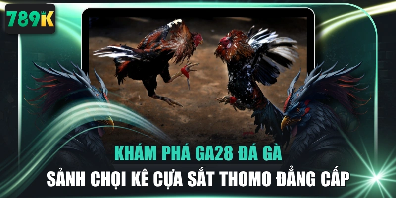 Khám Phá GA28 Đá Gà - Sảnh Chọi Kê Cựa Sắt Thomo Đẳng Cấp